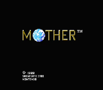 Mother (Japan) (Virtual Console) screen shot title